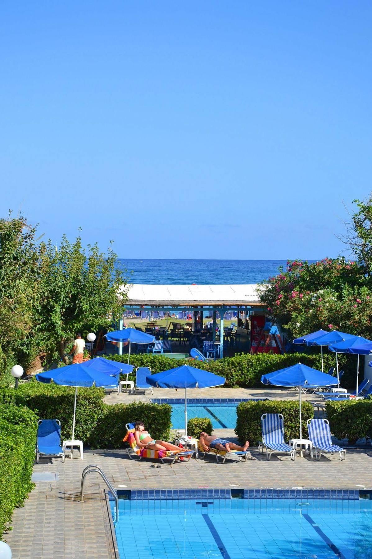 Galeana Beach Hotel Platanes  Eksteriør billede